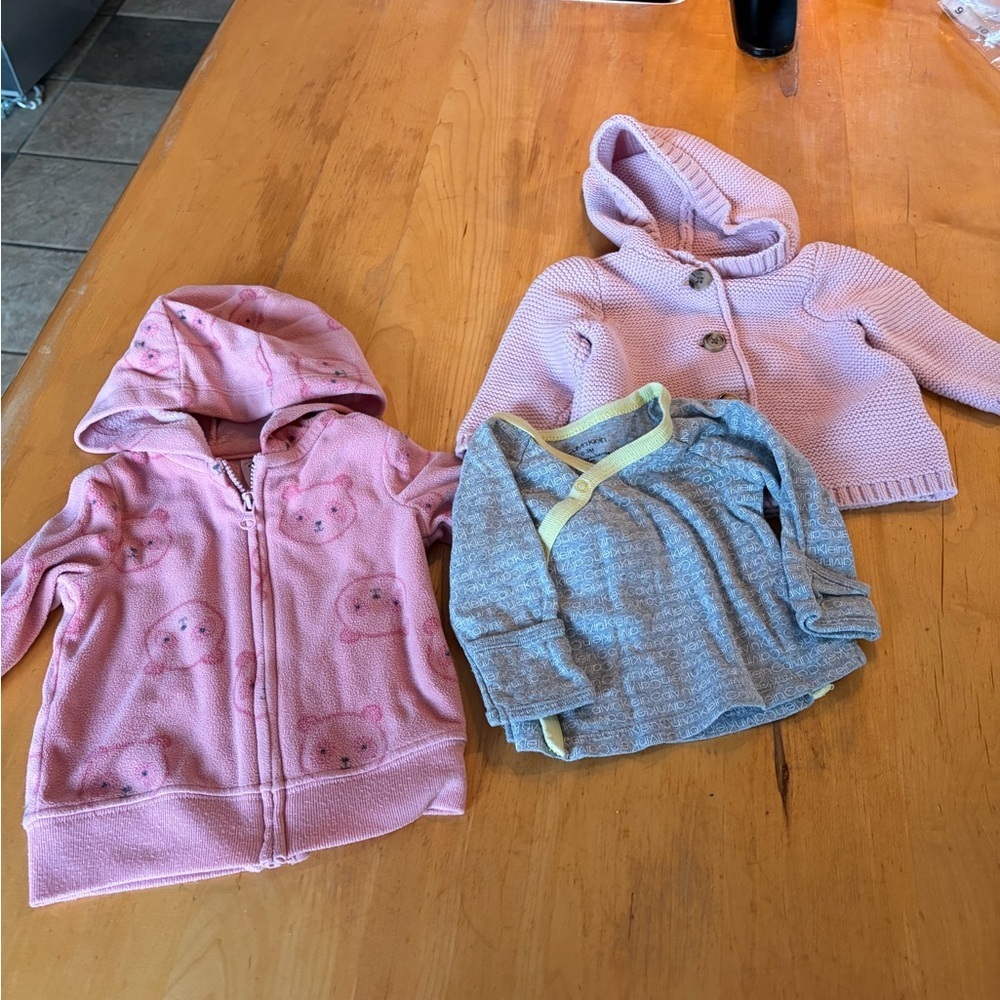 Bundle(3) size 0-3 Old Navy, Calvin Klein, Child of Mine Carters